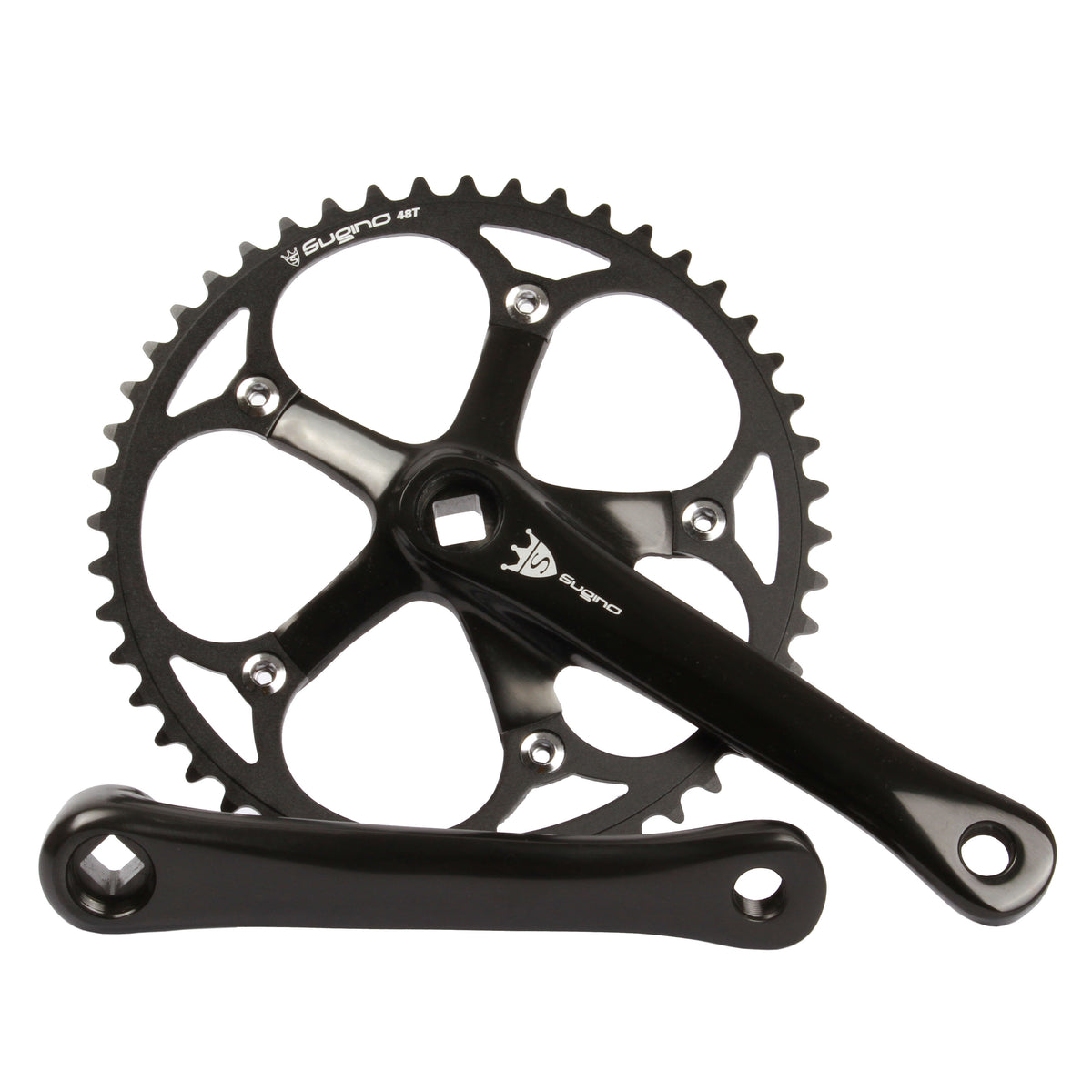 Bike Crank Sugino Rd2 Crankset 170mm Single Speed 48t Sugino RD2