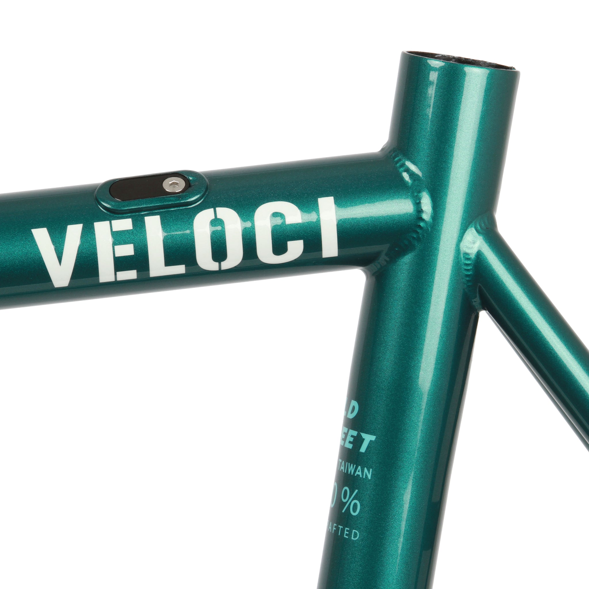 Veloci Old Street V1.1 frameset - Maxi Teal - Retrogression Fixed Gear