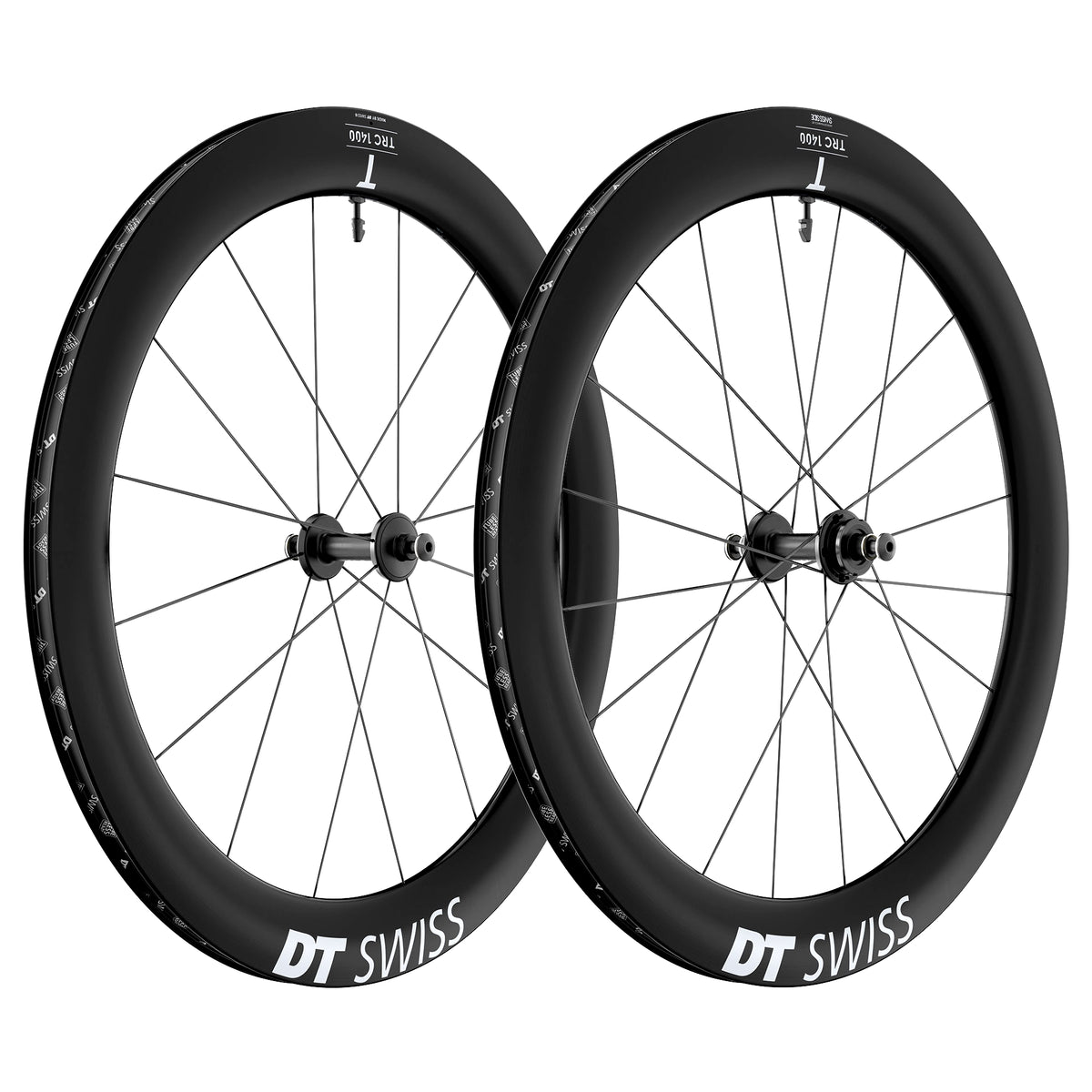 DT Swiss TRC 1400 Dicut Track carbon fixed gear wheelset