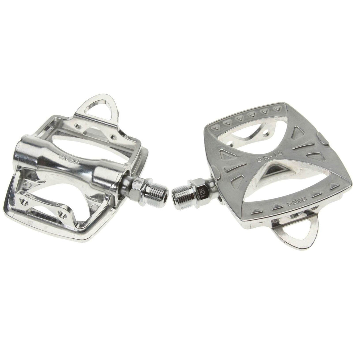 pedales mks MKS GR-10 Platform Bicycle Pedals Silver