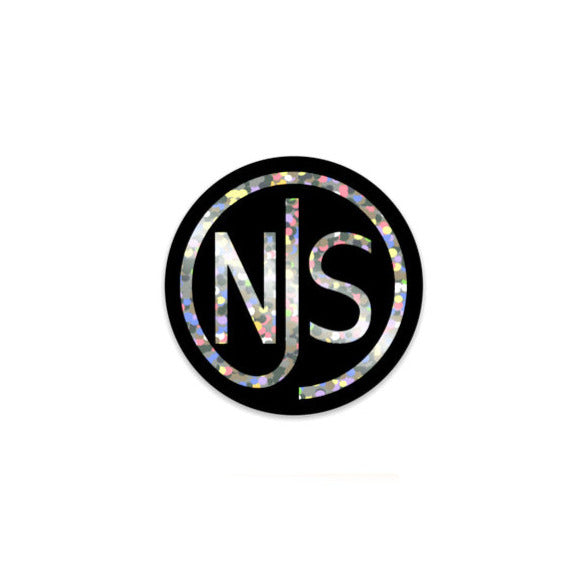 NJS glitter sticker - Retrogression Fixed Gear