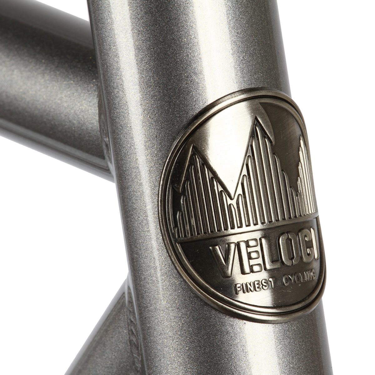 Veloci Old Street V1.1 fixed gear tracklocross frameset - Metallic