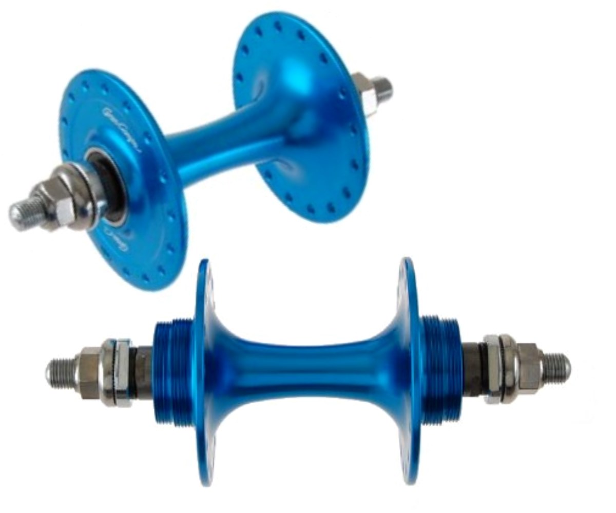 NOS Gran Compe high flange hub set - anodized colors | Retrogression