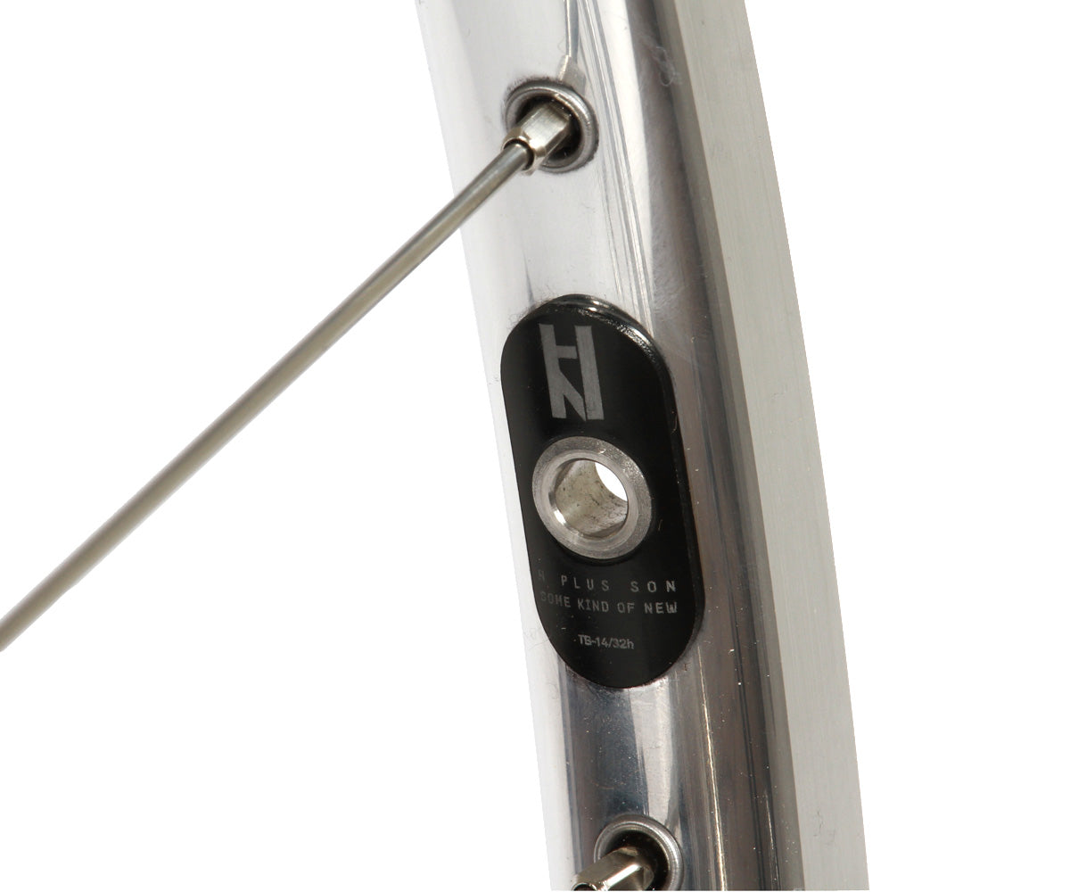 H+Son TB14/Gran Compe II wheelset - silver | Retrogression