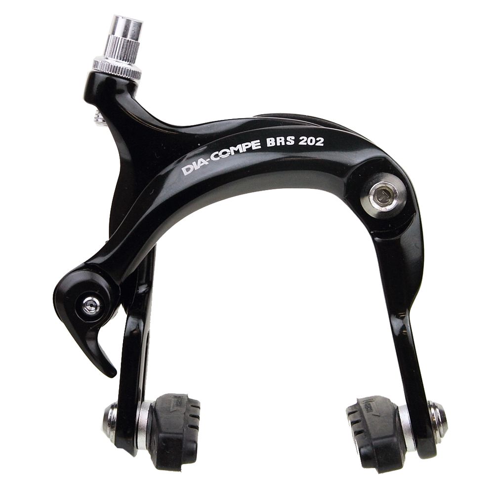 DIA-COMPE BRS 202 キャリパーブレーキ ブラック　ロングアーチ Dia Compe BRS-202 extra long reach front brake caliper