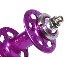 Paul High Flange track hub set - purple - Retrogression Fixed Gear