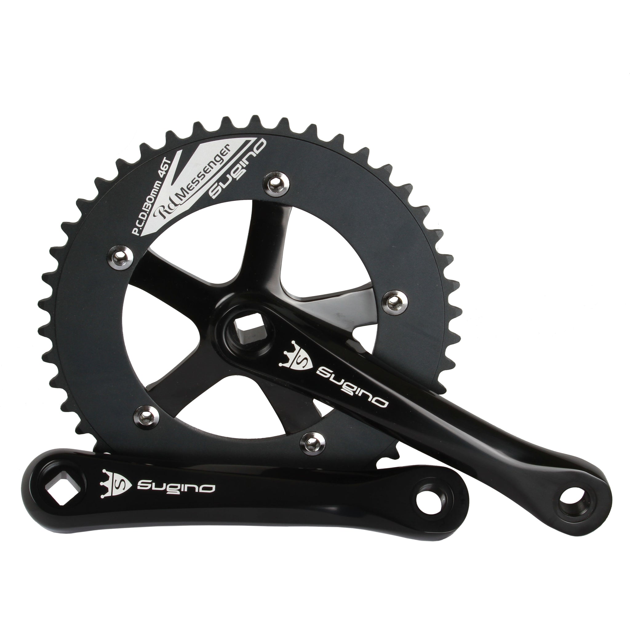 Sugino RD4 Mighty Comp Messenger crankset Retrogression