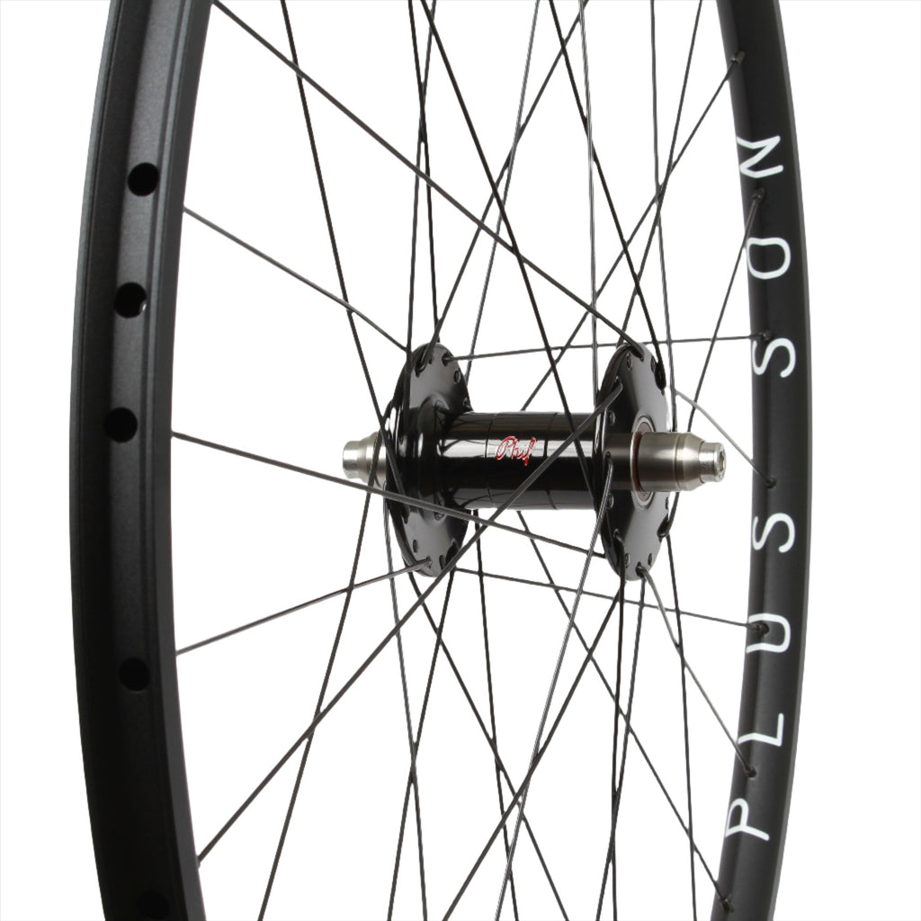 Archetype Rims H+Son Archetype/Phil Wood fixed gear track wheelset - black