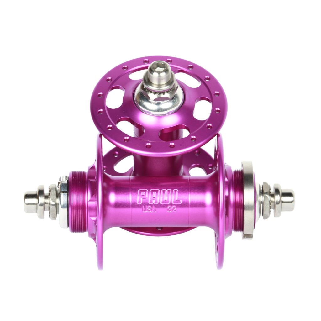 Paul High Flange track hub set - purple - Retrogression Fixed Gear