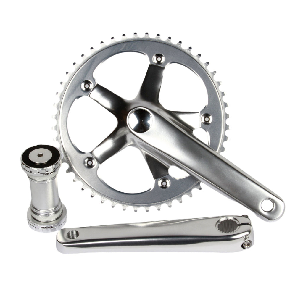 Andel Deluxe Track 2.0 crankset w/ bottom bracket