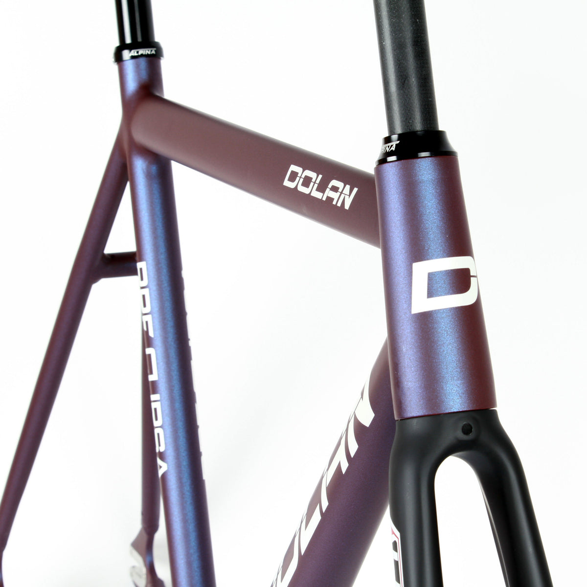 Dolan Frame Dolan 2024 Pre Cursa fixed gear track frameset - Chameleon Purple