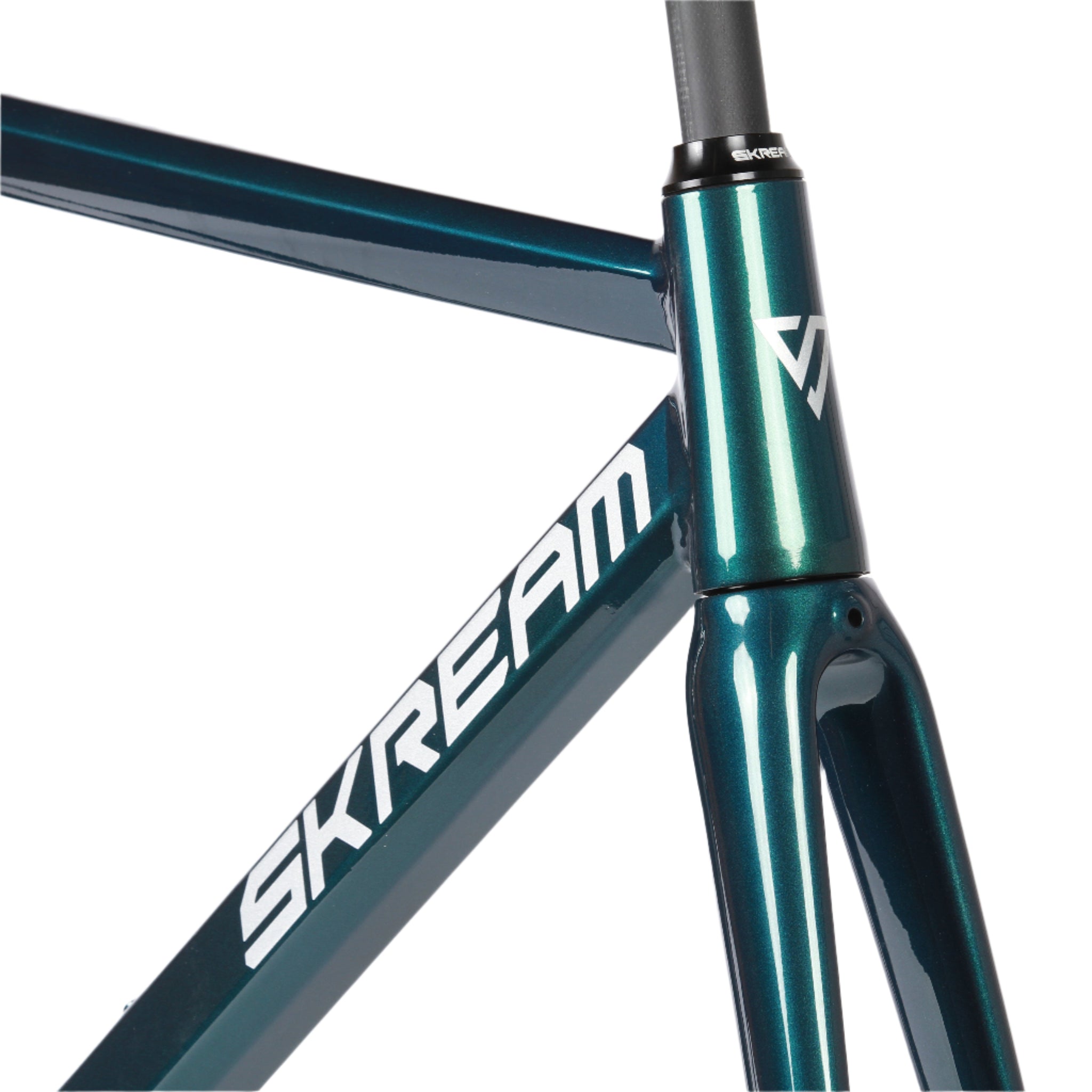 Skream Anodiz frameset - Racing Green - Retrogression Fixed Gear
