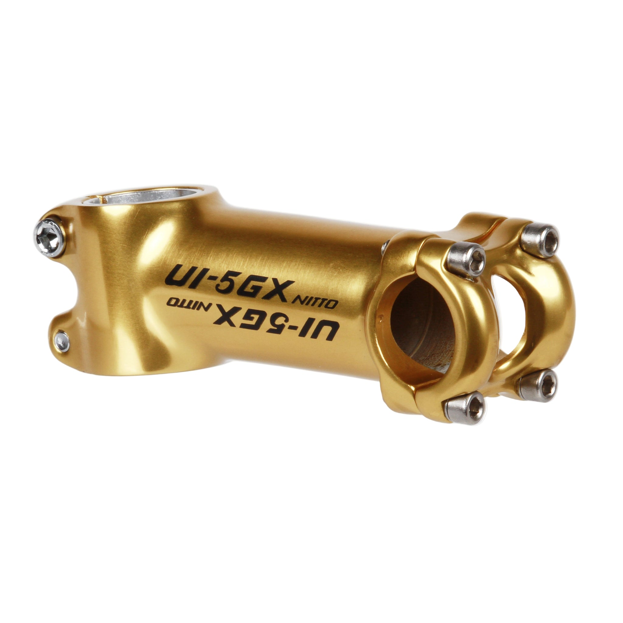 NOS Nitto UI-5GX stem - gold - Retrogression Fixed Gear