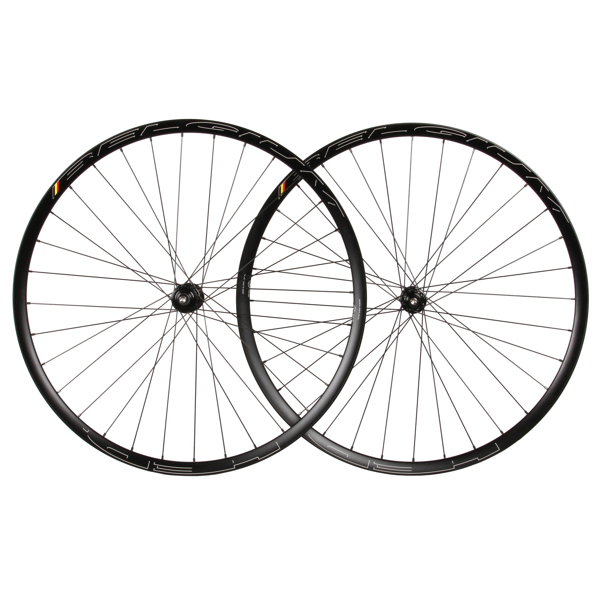 HED Belgium R/Mack Superlight WCS low flange wheelset - Retrogression Fixed Gear