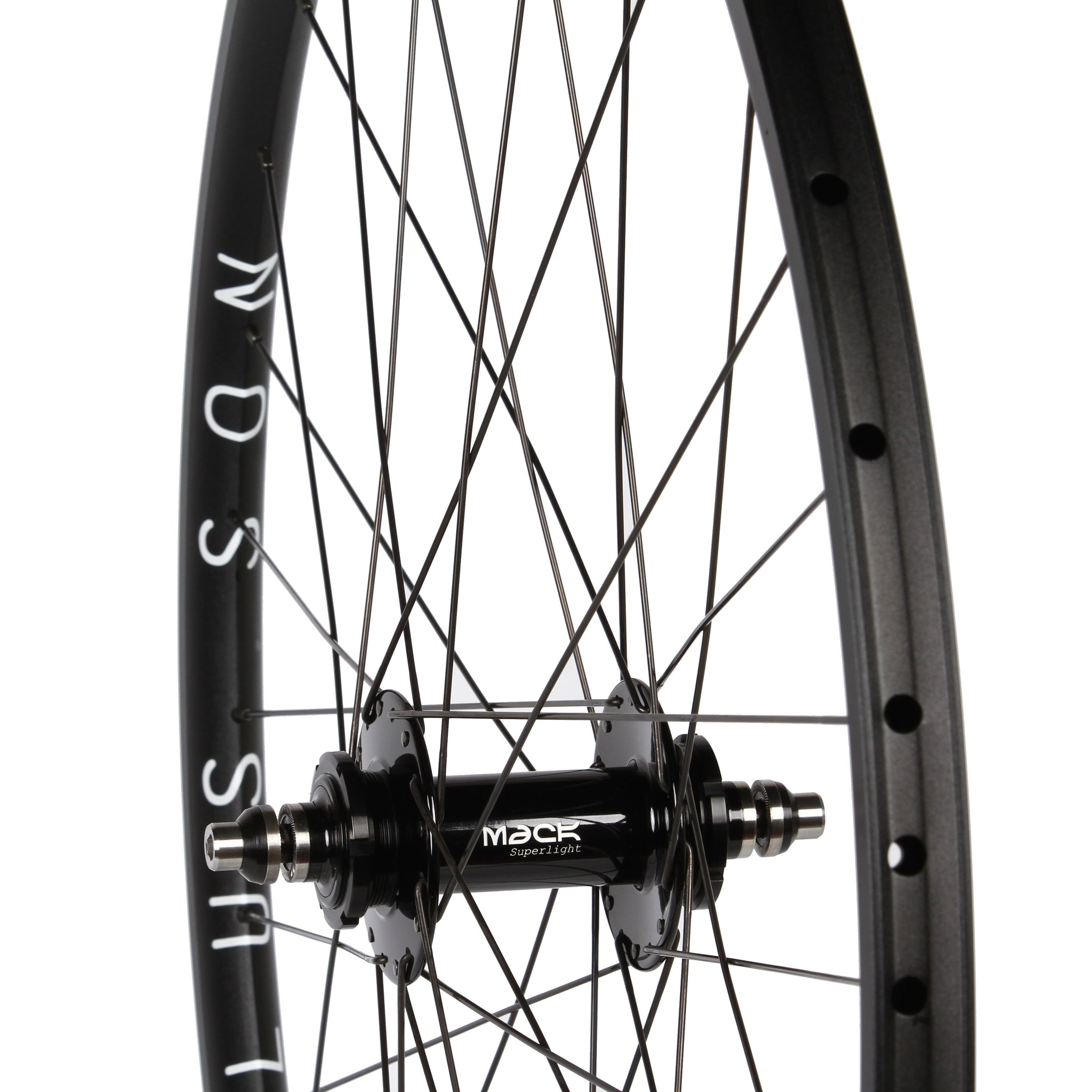 H+Son Archetype/Mack Superlight high flange wheelset - Retrogression Fixed Gear