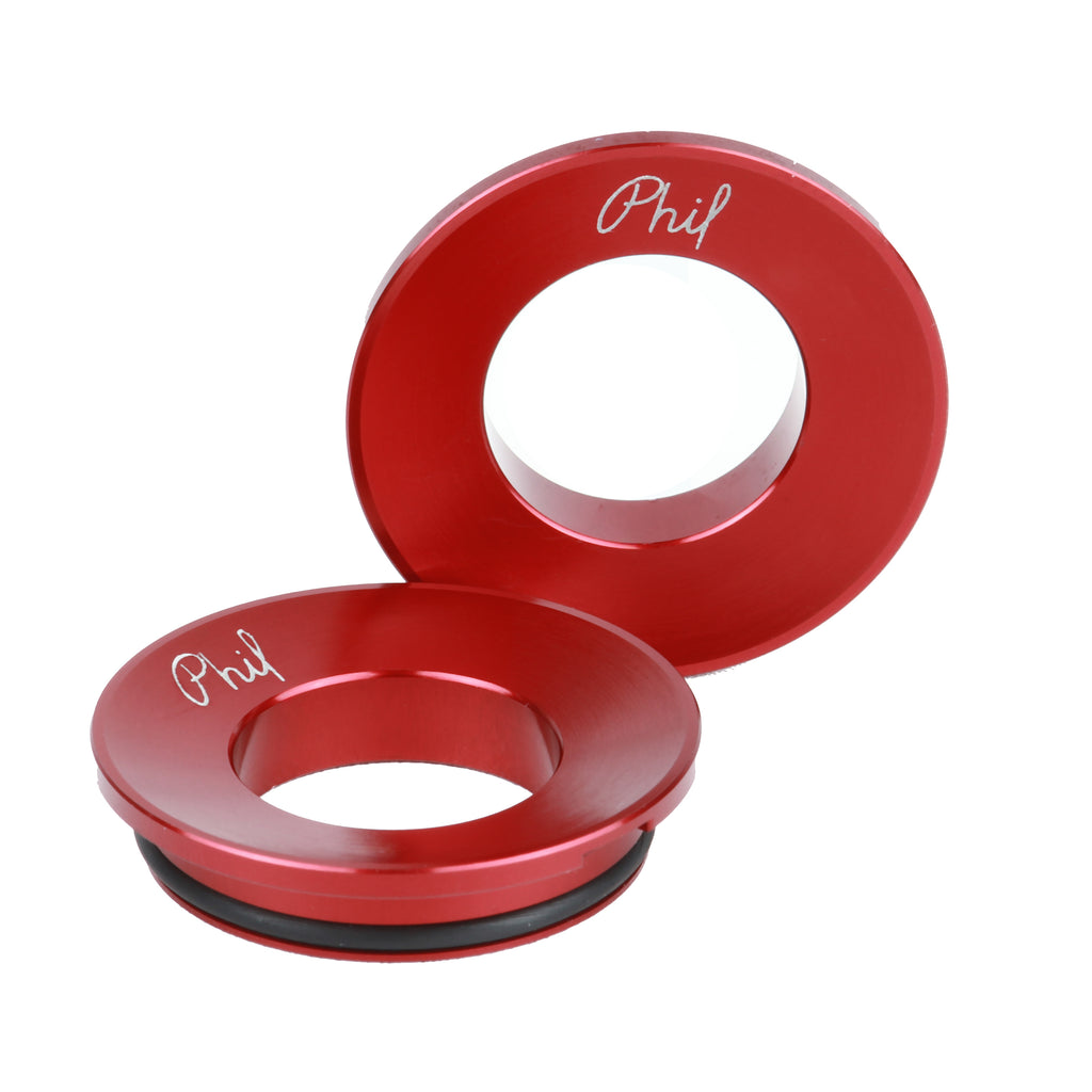 Phil Wood bottom bracket mud guards