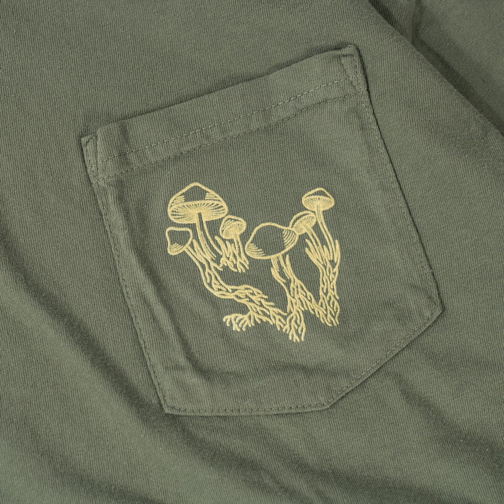 SimWorks Human Mushroom pocket t-shirt - Retrogression Fixed Gear