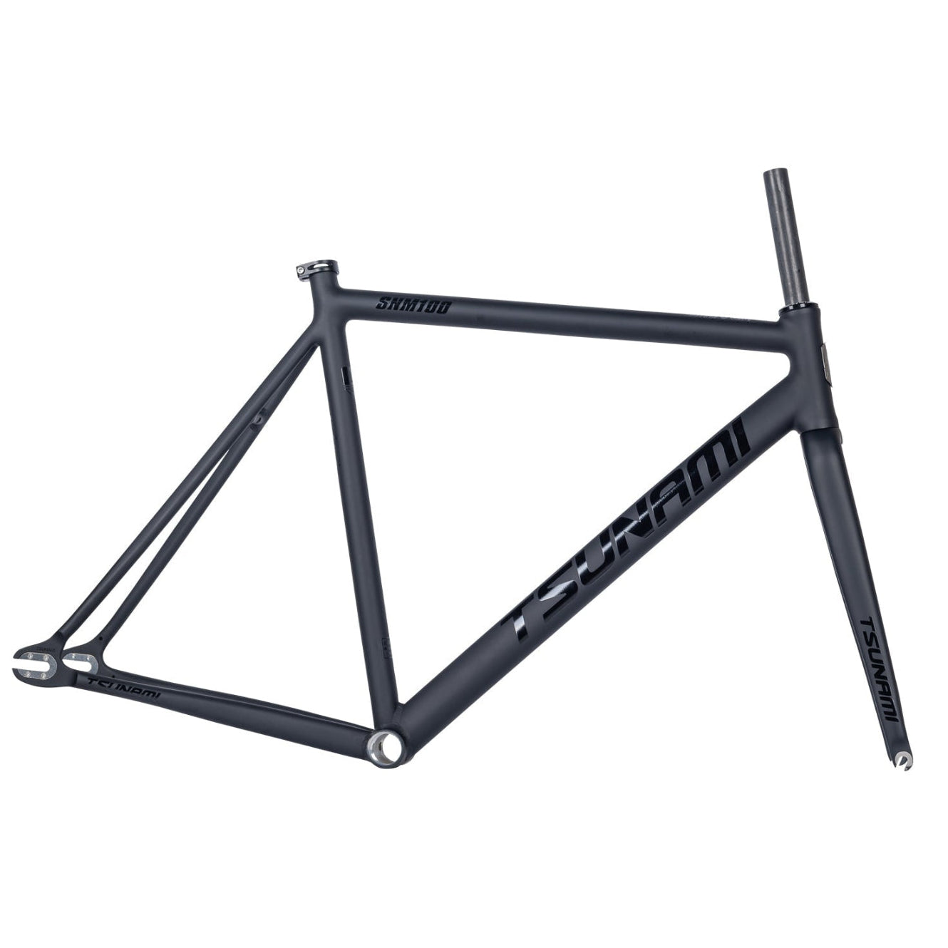 Tsunami SNM100 Elite fixed gear track frameset - Pure Black