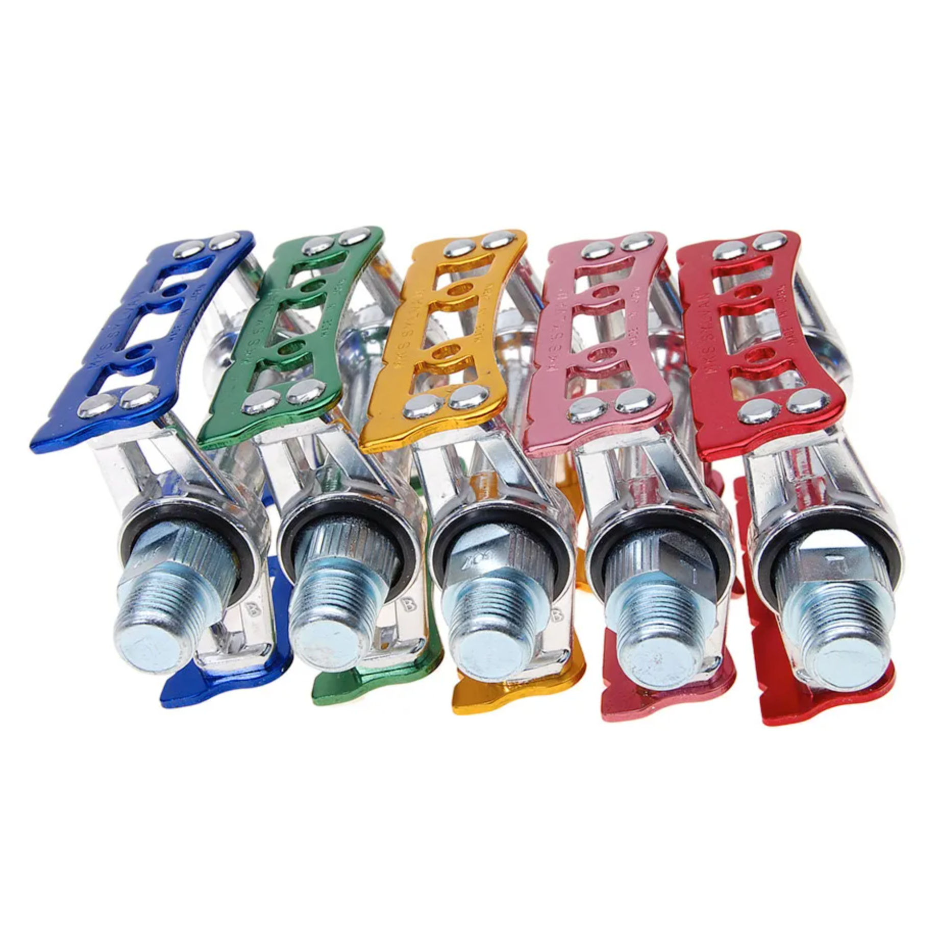 Pedali Strada MKS Pedali MKS Sylvanan Road Next - Giapponesi Per Bici Vintage Con Gabbie Pedali L'Eroica Compatibili - Foto 5