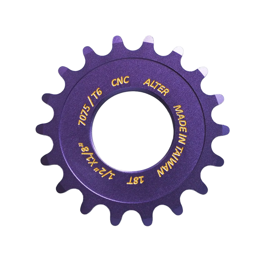 fixed gear sprocket Alter Midnight Series fixed gear track cog