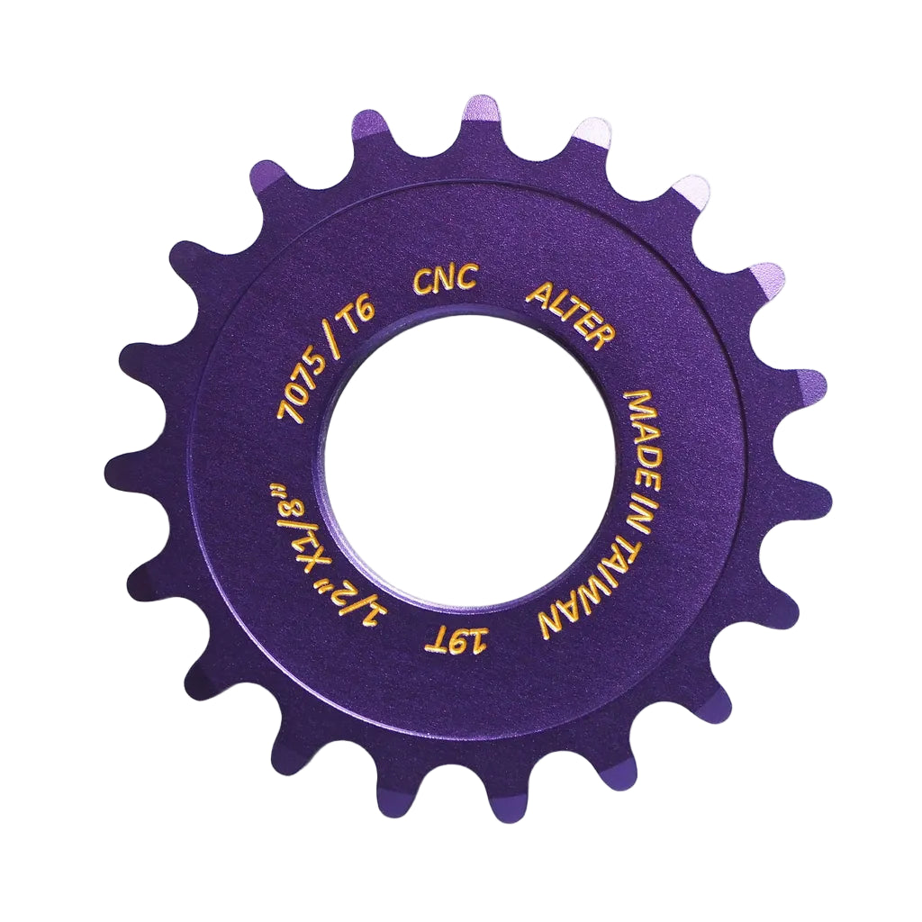 cog vs gear Alter Midnight Series fixed gear track cog