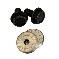 Alter dust caps & crank arm bolts - Retrogression Fixed Gear