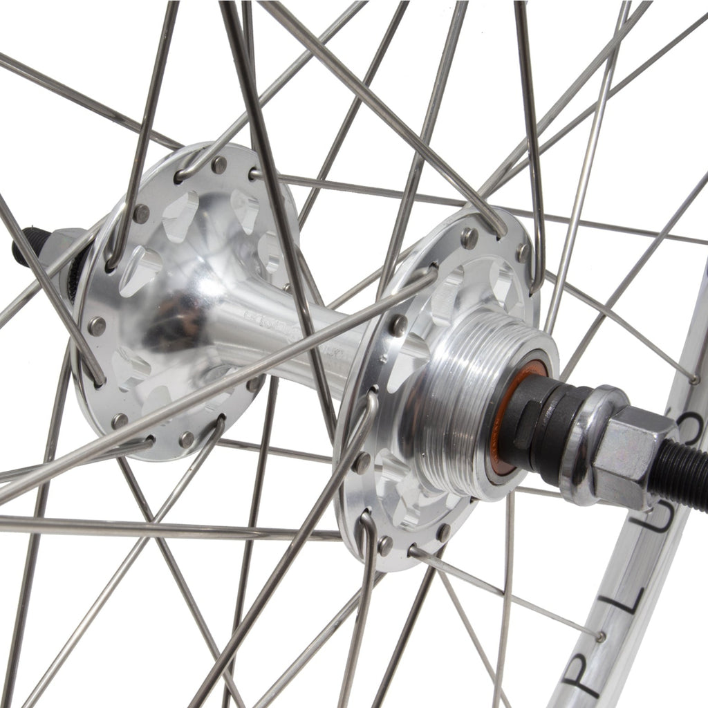 H+Son Archetype/Formula fixed gear track wheelset - silver