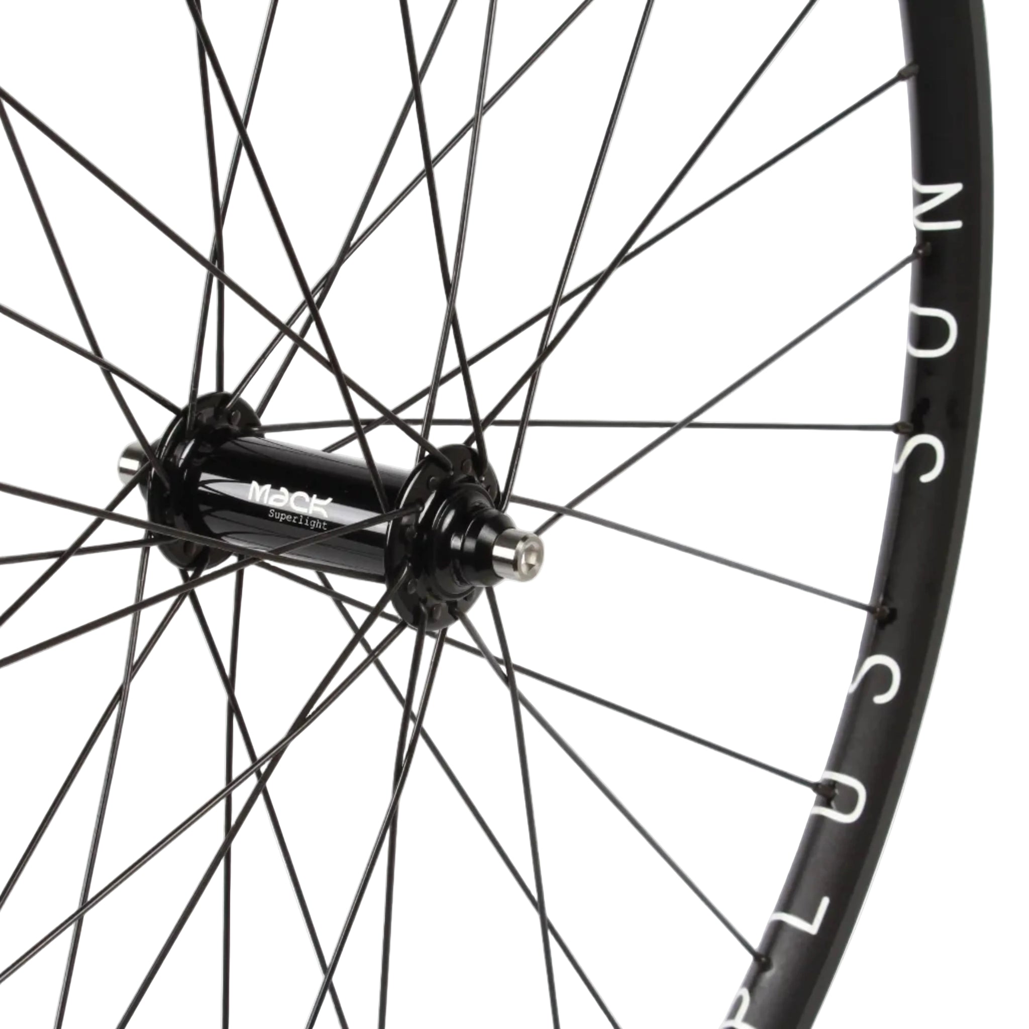 H+Son Archetype/Mack Superlight low flange fixed gear track wheelset