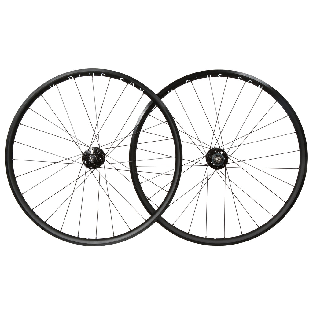 H+Son Archetype/Phil Wood Pro Track wheelset - black - Retrogression Fixed Gear