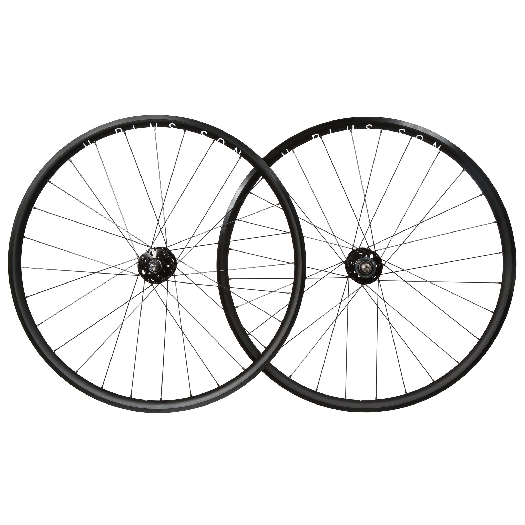 H+Son Archetype/Phil Wood Pro Track wheelset - black - Retrogression Fixed Gear