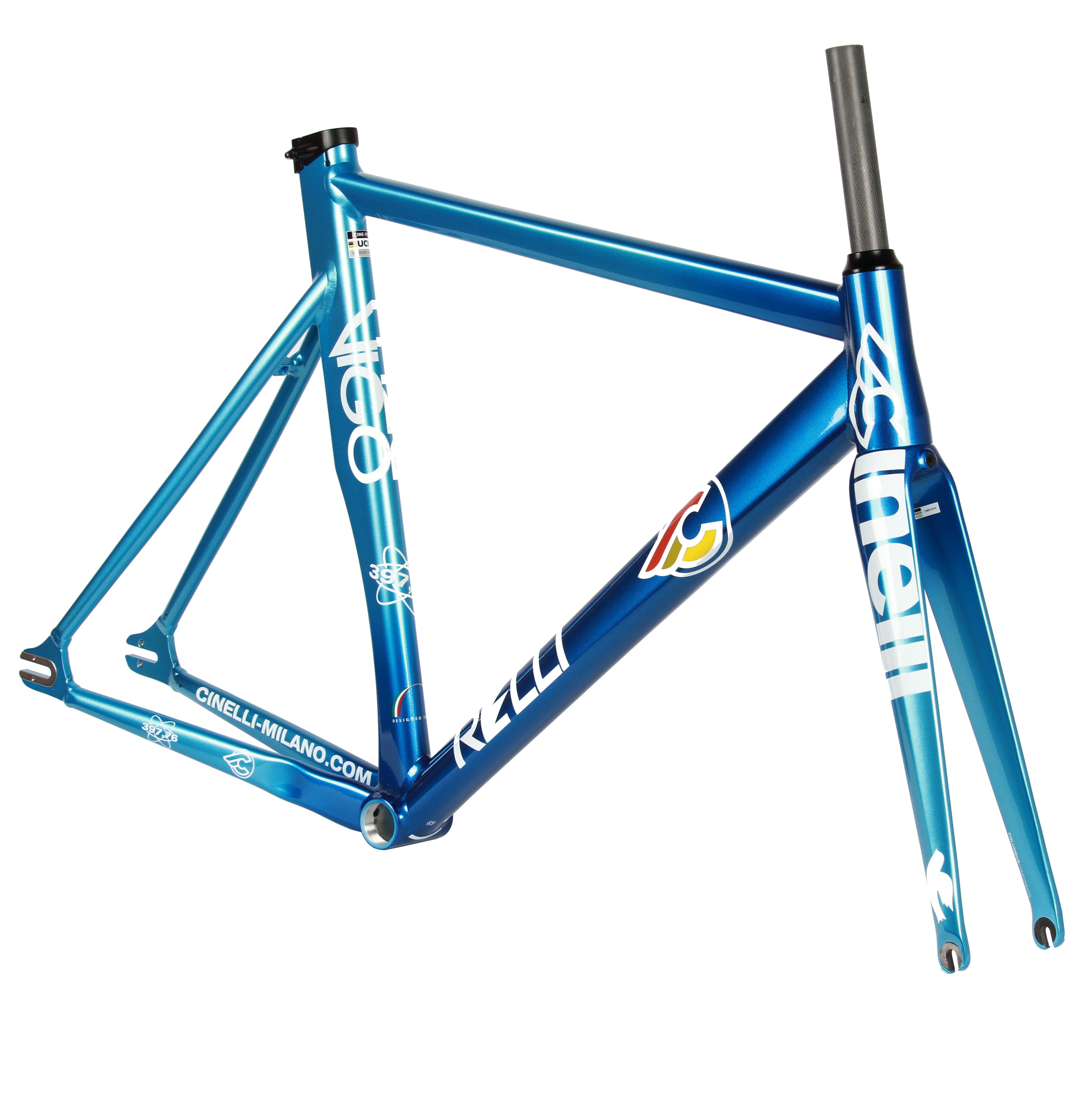 Cinelli Vigorelli AL frameset - 80s National Blu | Retrogression