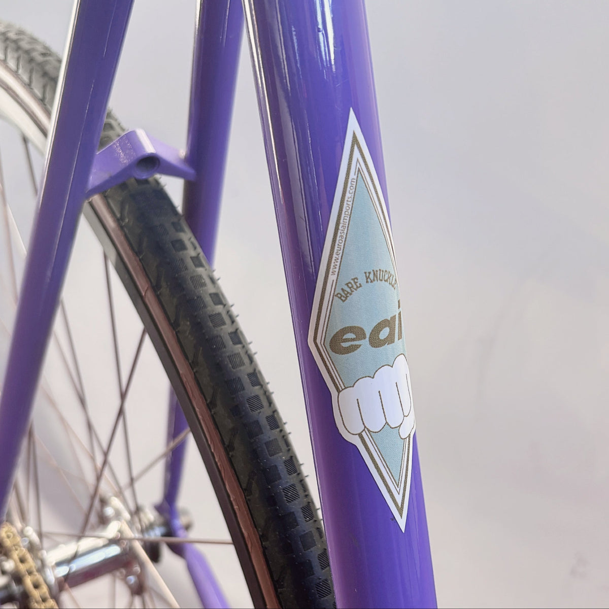 Original EAI Bare Knuckle frame sticker