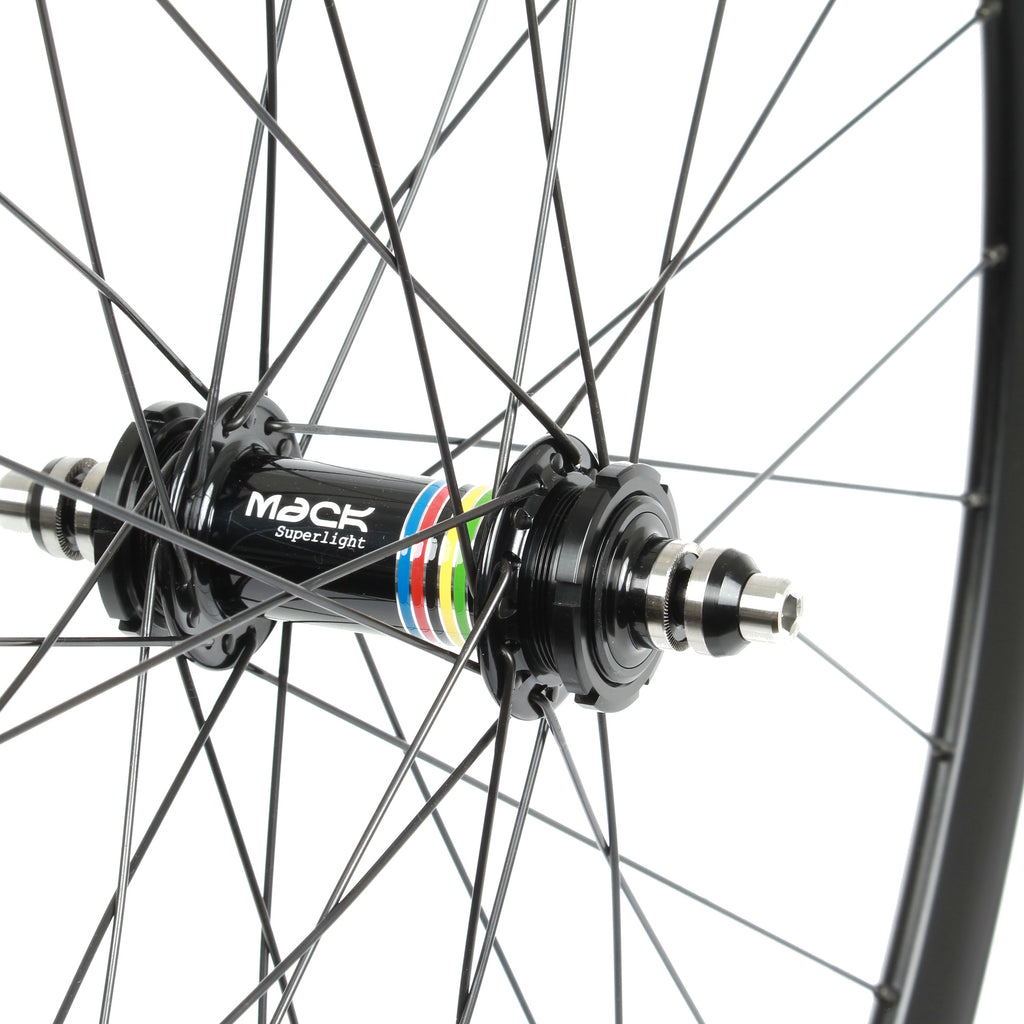 HED Belgium R/Mack Superlight WCS wheelset - Retrogression Fixed Gear