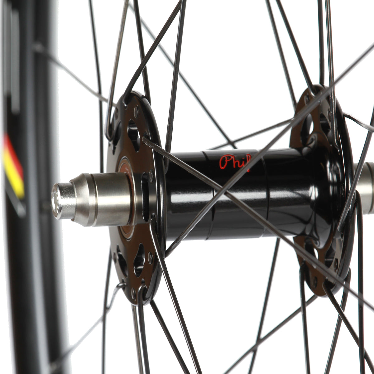 Belgium R Rim HED Belgium R/Phil Wood SLR fixed gear track wheelset