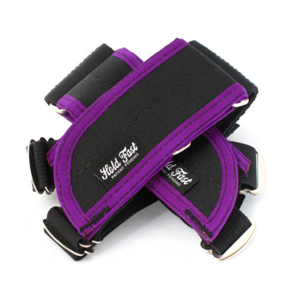 best pedal straps for fixed gear Hold Fast Foot Straps, Purple