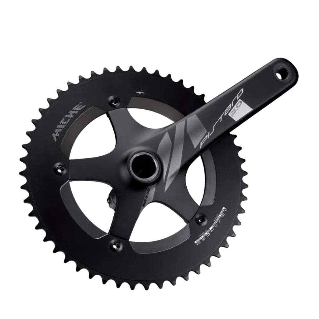 Miche Pistard 2.0 Chainset 165㎜　48T ブラック Miche Pistard 2.0 fixed gear track crankset