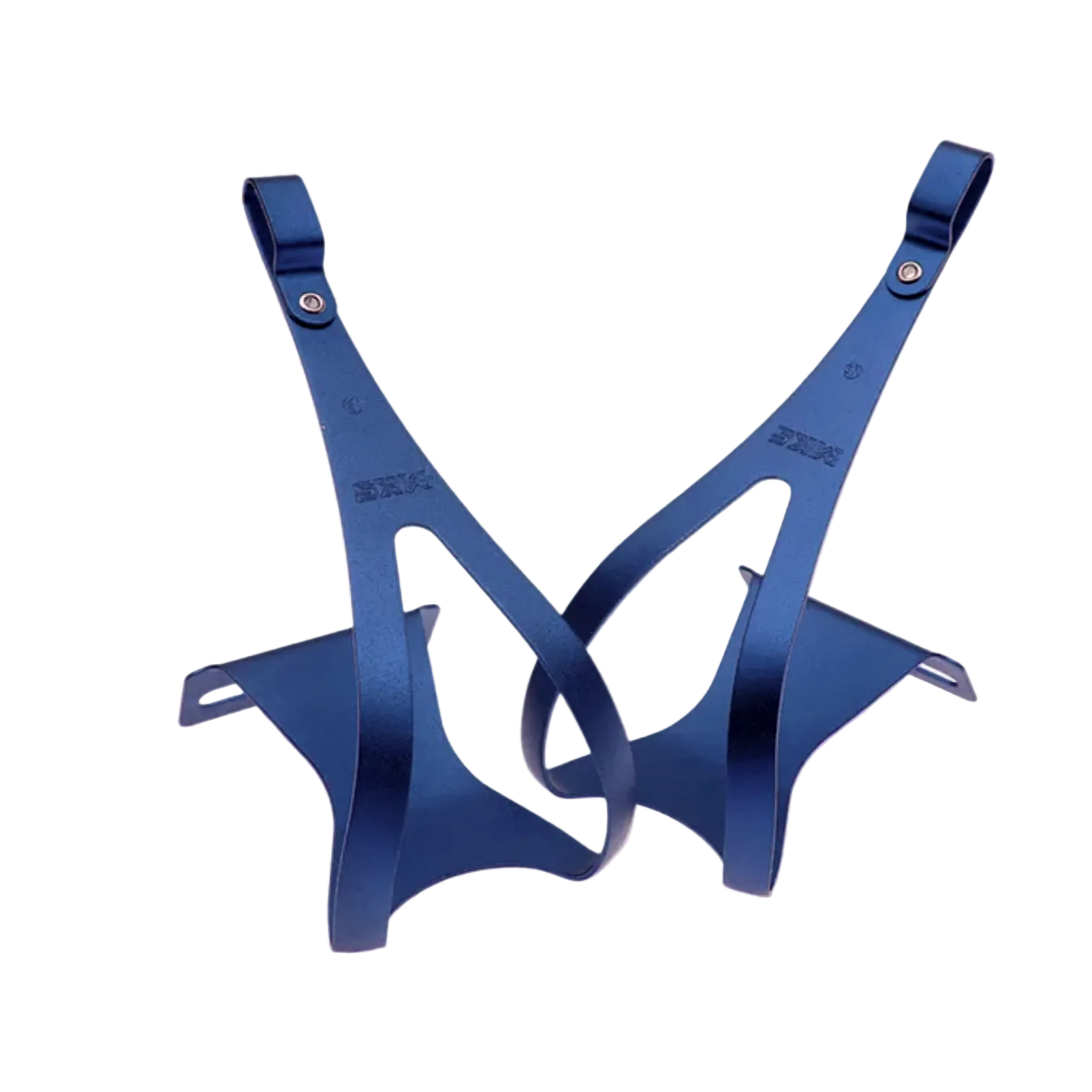 NOS MKS Super Alloy toe clips - anodized colors