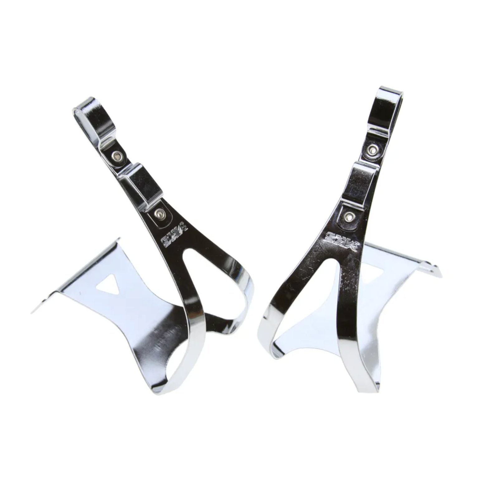 Twin Toe Clips Steel Large/Deep
