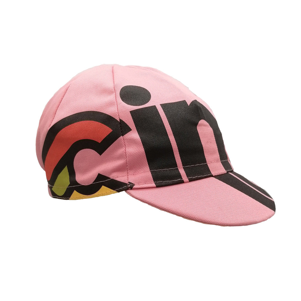 Cinelli Nemo Pink cycling cap Retrogression - Main Image