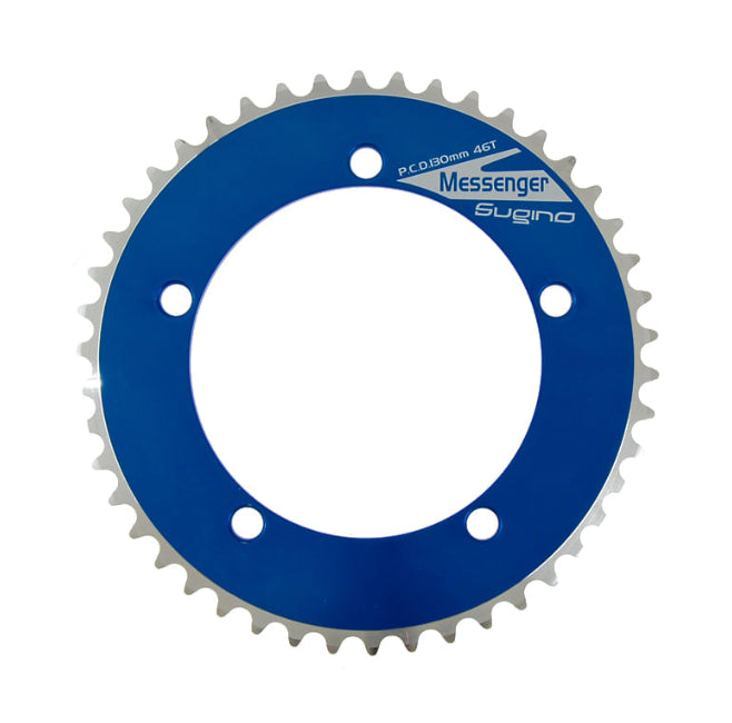 NOS Sugino Messenger chainring - anodized colors | Retrogression