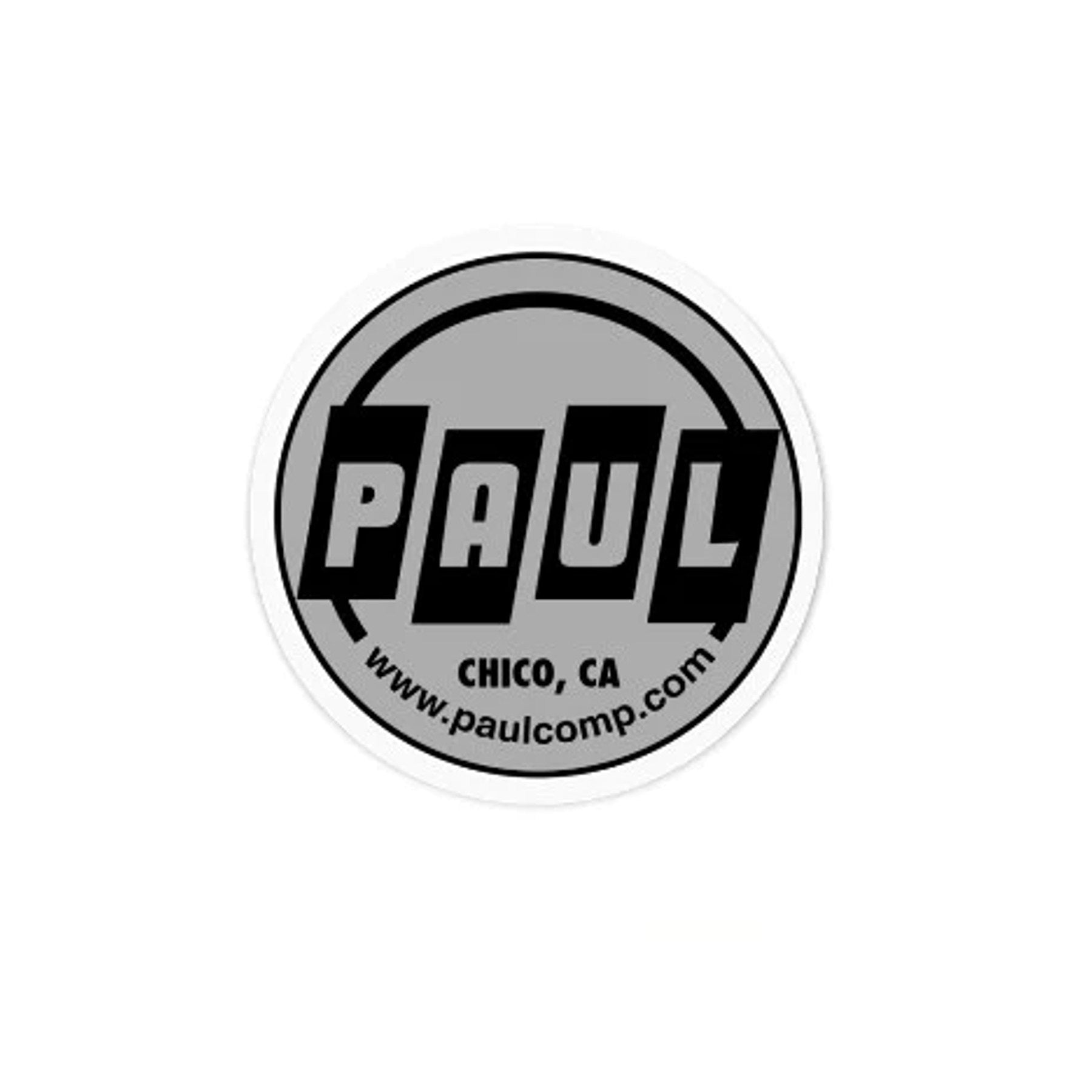 Paul Comp sticker - Retrogression Fixed Gear