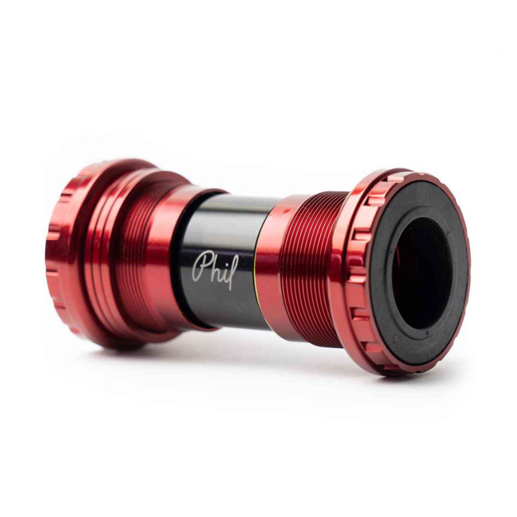 PHILWOOD OUTBOARD BB for SHIMANO レッド Phil Wood Outboard Bottom Bracket - 24mm
