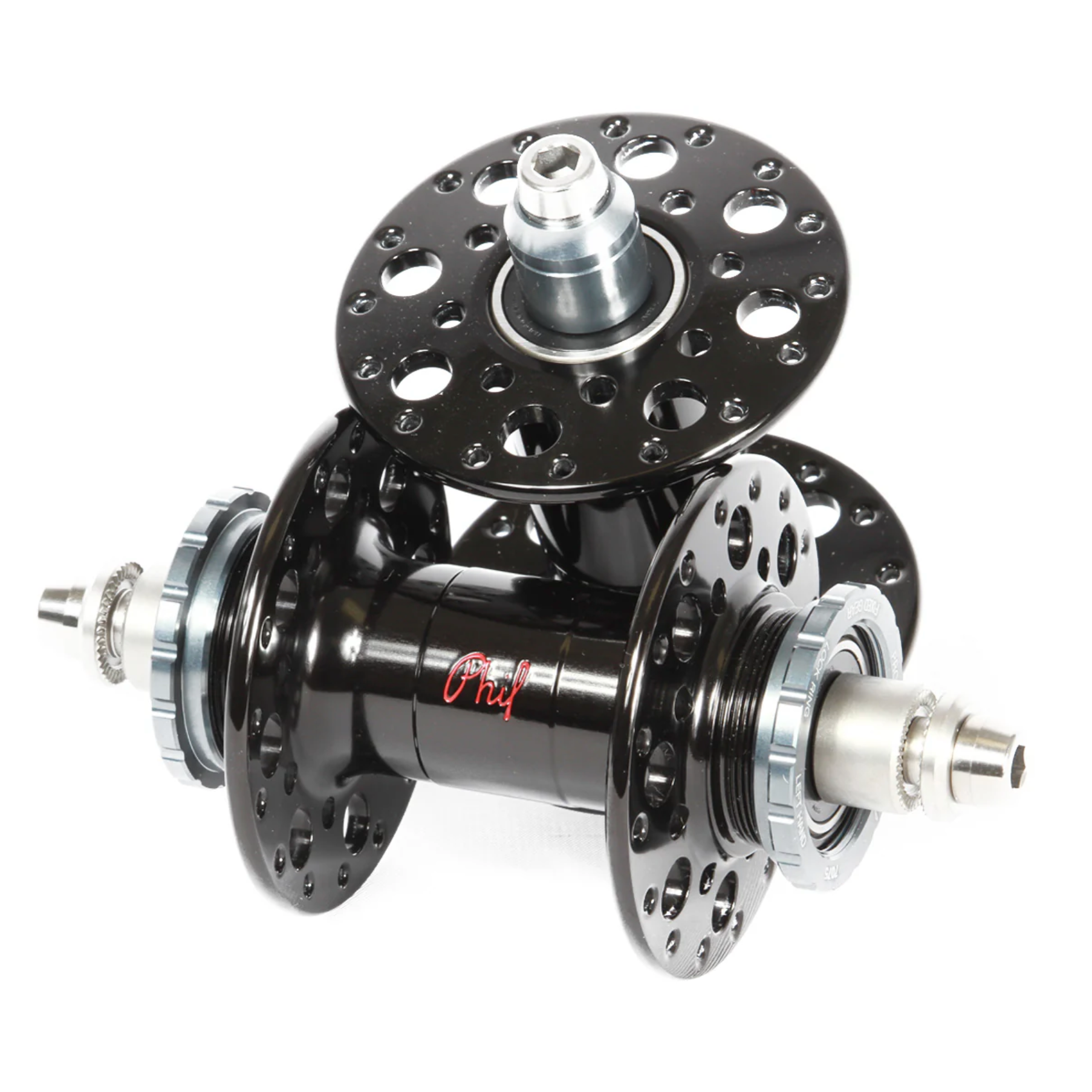 Phil Wood Pro Track fixed gear hub set Phil Wood Pro Track fixed gear hub set