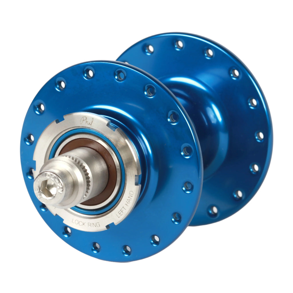 Phil Wood high flange track hub set - anodized colors - Retrogression Fixed Gear