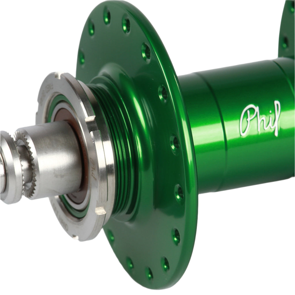 Phil Wood high flange track hub set - anodized colors - Retrogression Fixed Gear