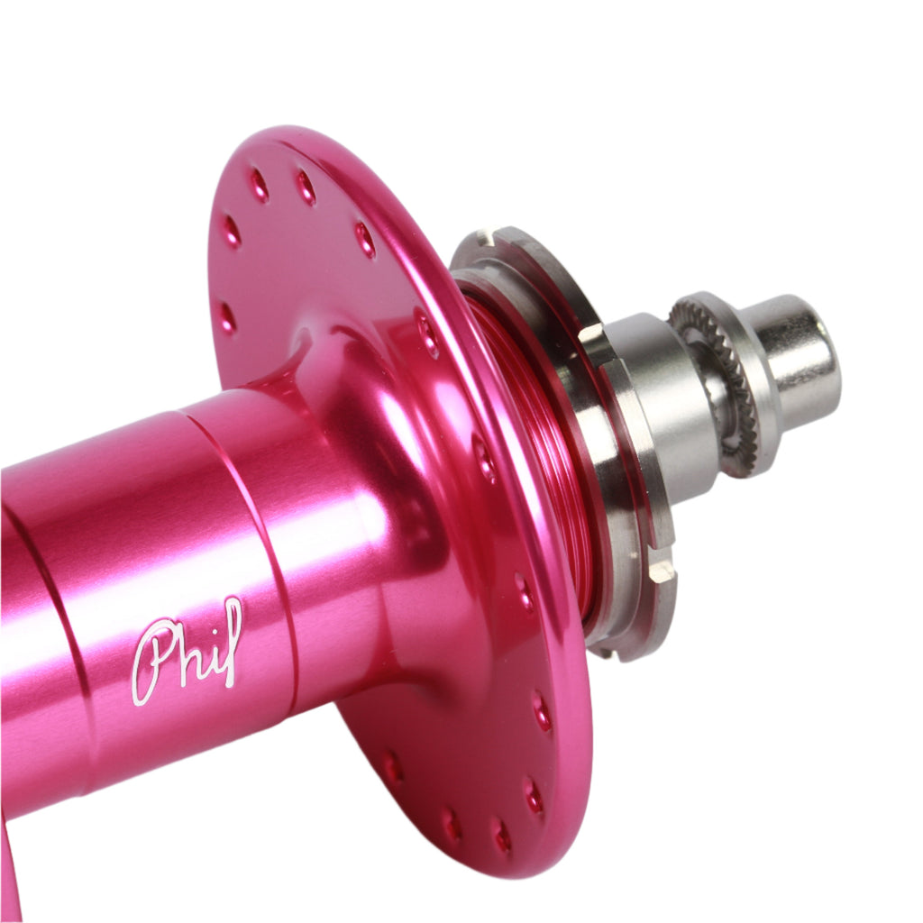Phil Wood high flange track hub set - anodized colors - Retrogression Fixed Gear