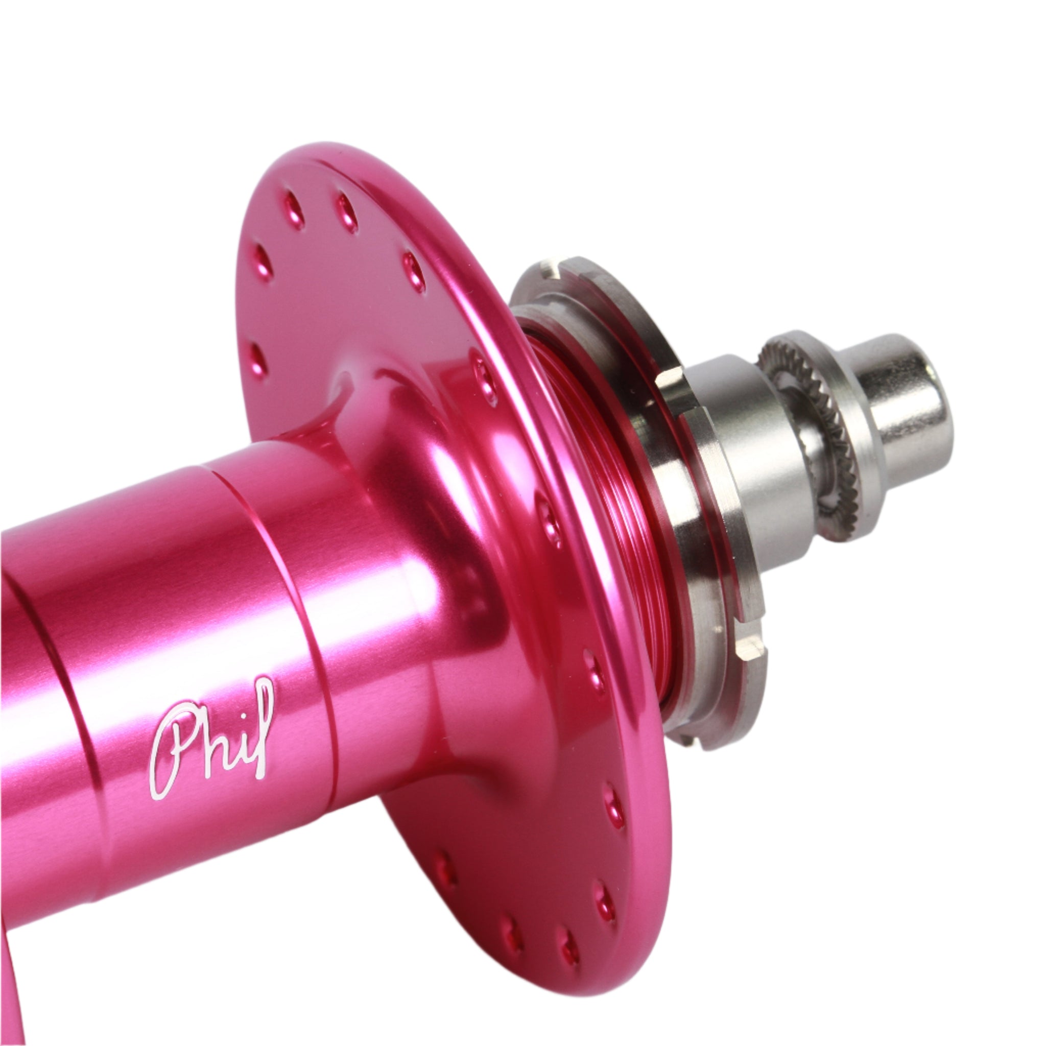 Phil Wood high flange track hub set - anodized colors - Retrogression Fixed Gear