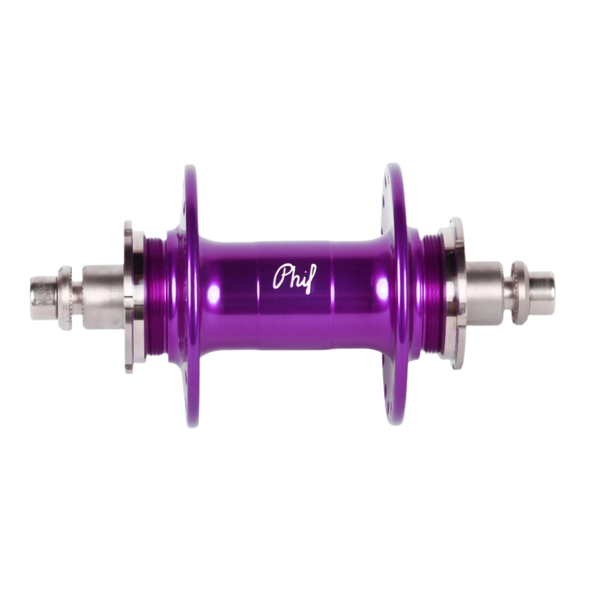 Phil Wood high flange track hub set - anodized colors - Retrogression Fixed Gear