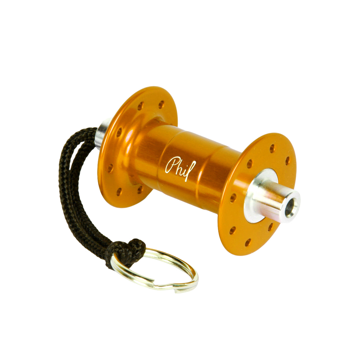 Phil Wood Mini Hub keychain - limited edition GOLD