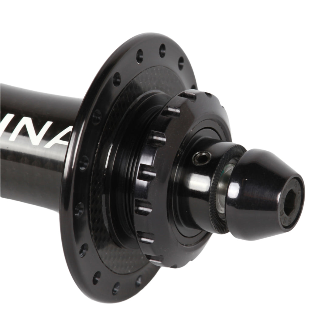 Reina high flange carbon hub set - Retrogression Fixed Gear